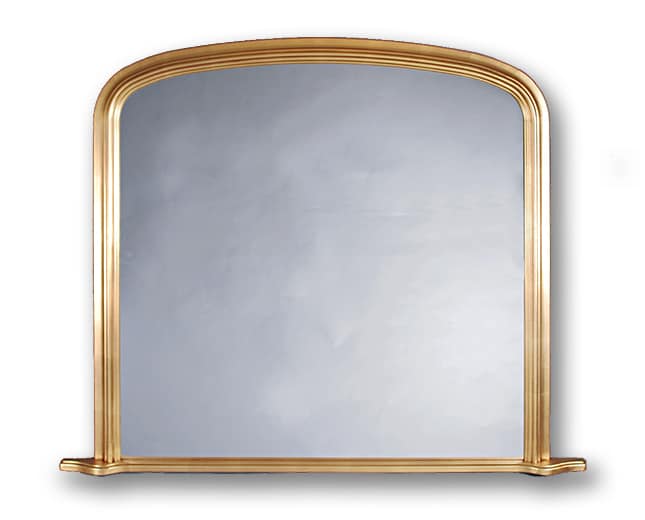Plain Gold Overmantle Mirror Frame, Gold Over Mantle Mirror Uk
